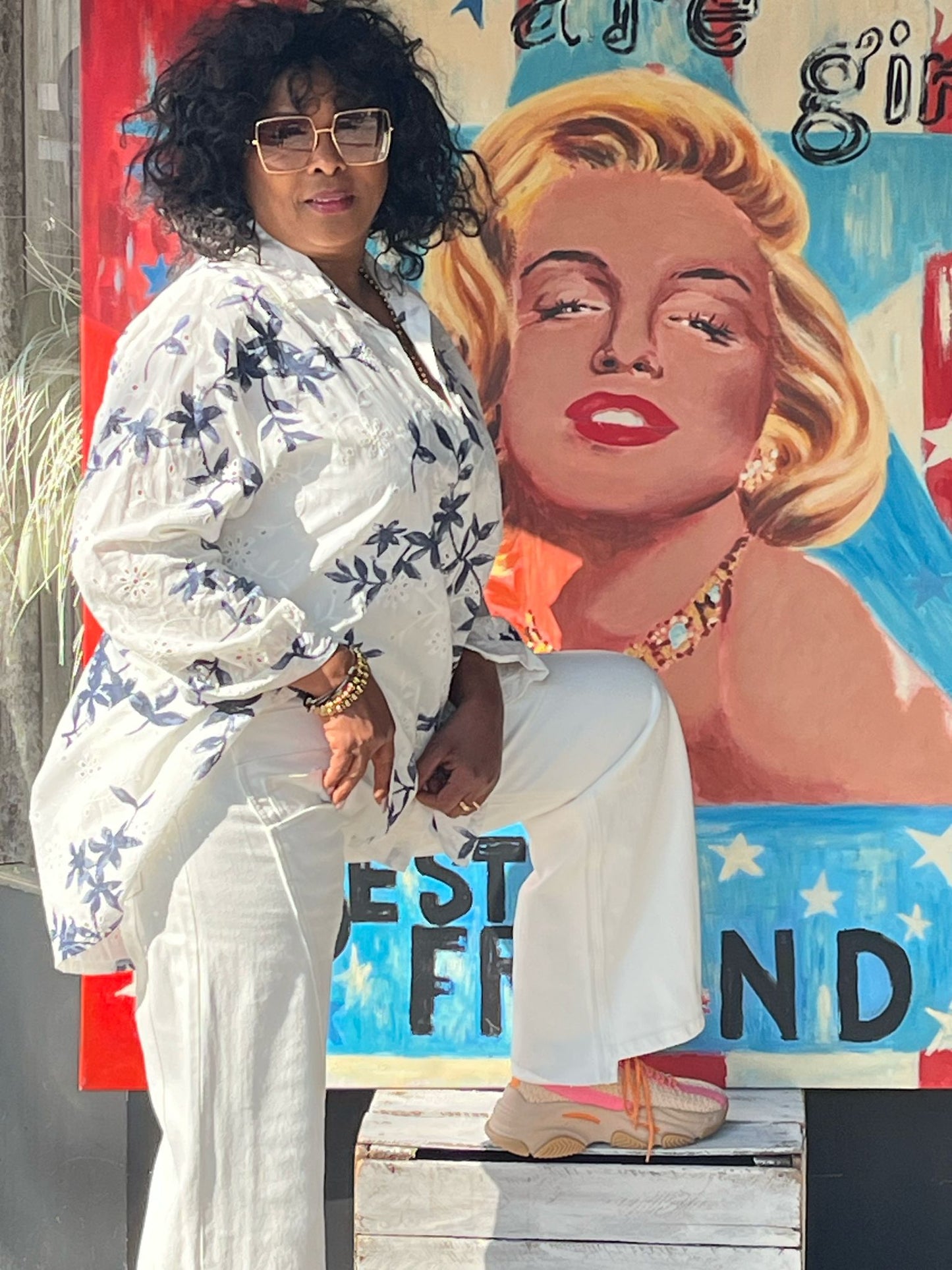 Oversized blouse